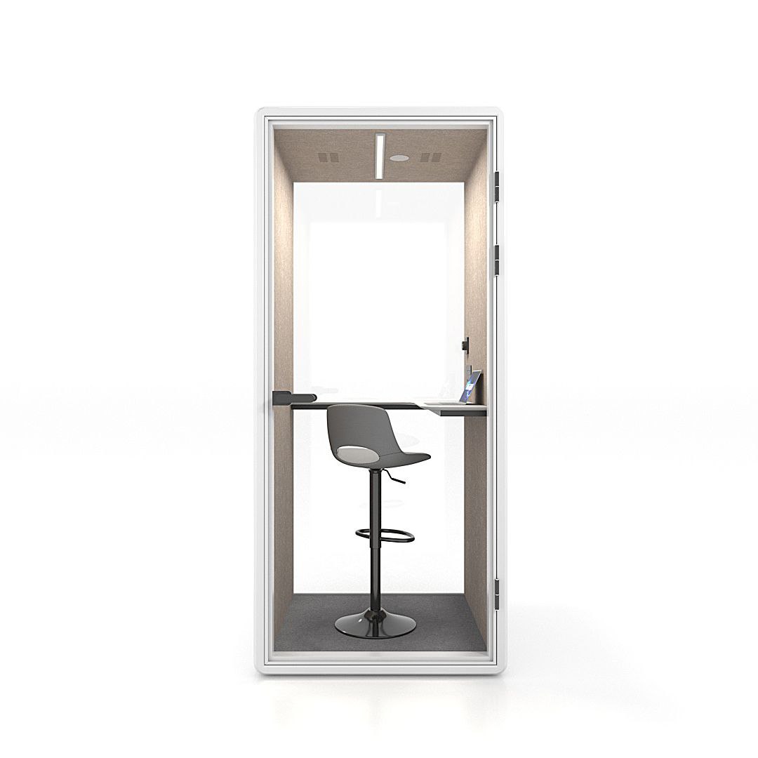 Soundproof Focus Booth for One