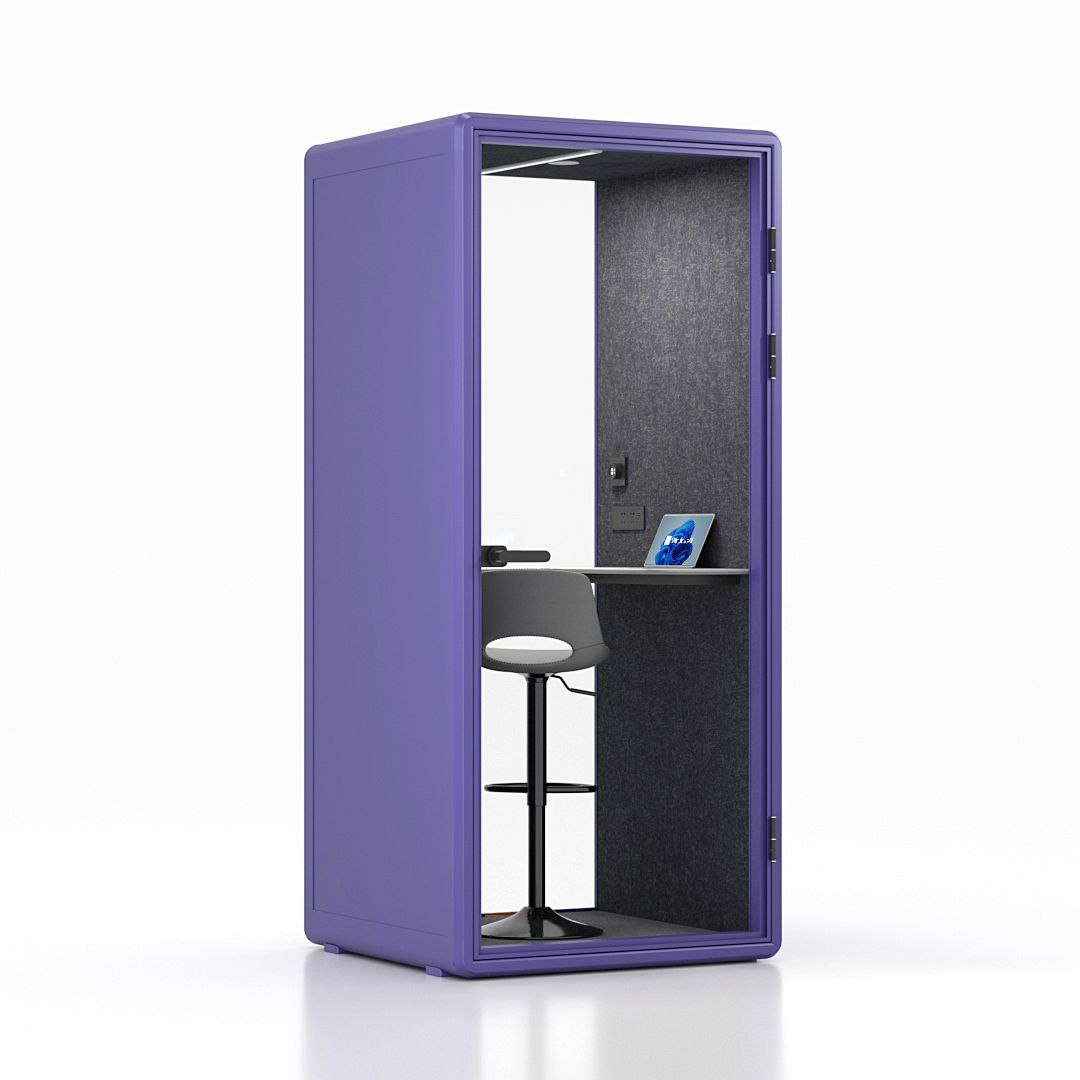 Soundproof Focus Booth for One